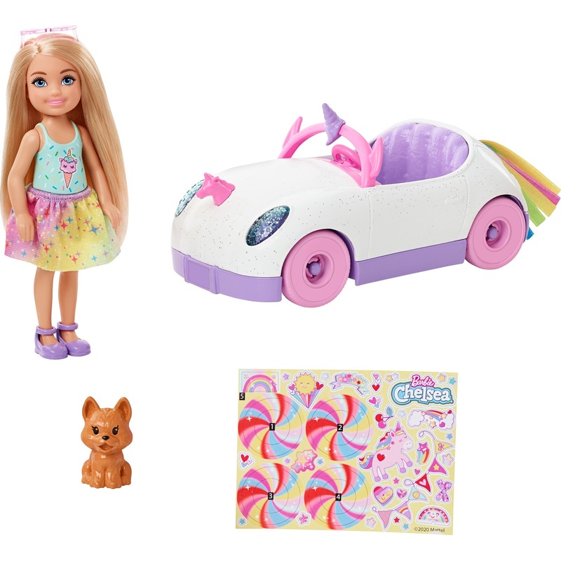 Barbie Chelsea Doll And Car