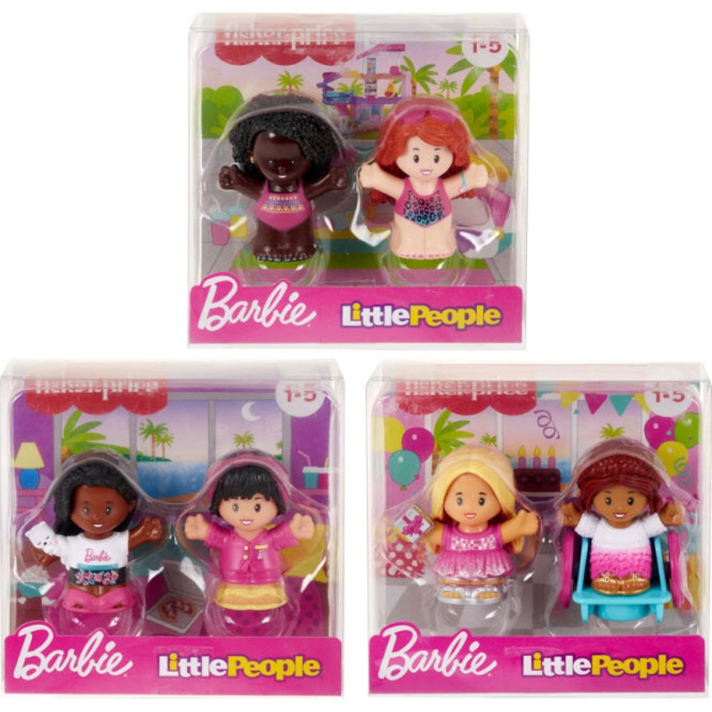 Little People Barbie 2pk Fig (Assorted)