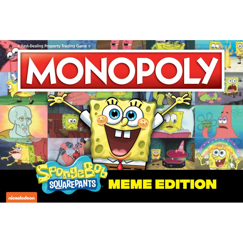 MONOPOLY: SpongeBob SquarePants Meme Edition