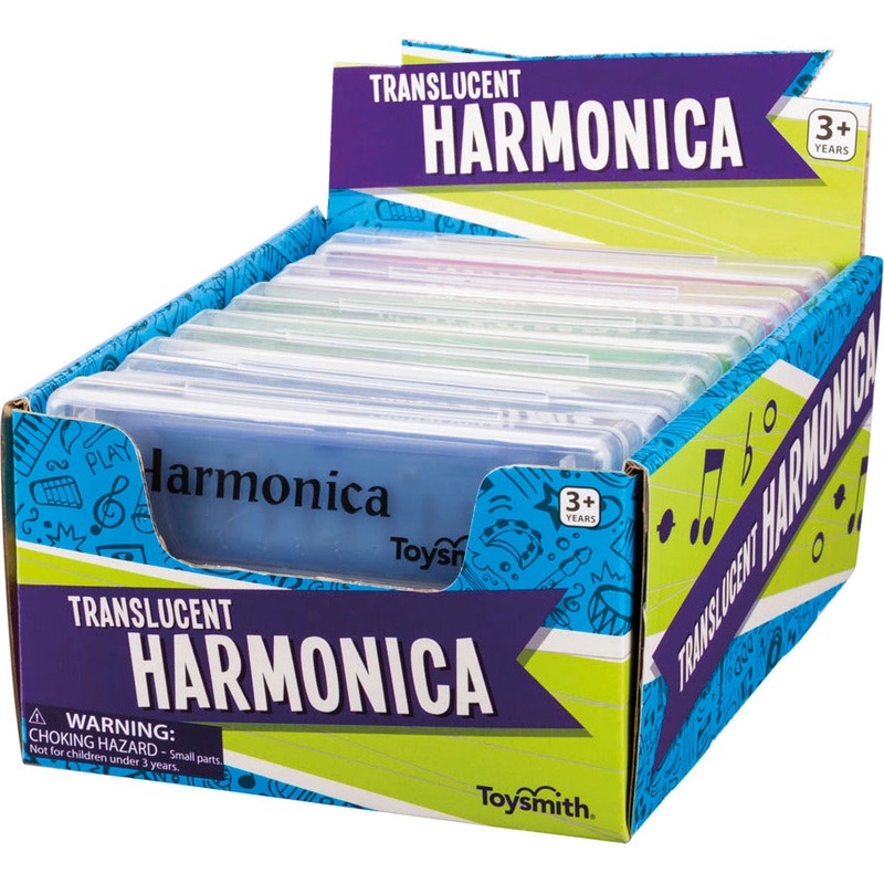 Translucent Harmonica (Assorted)