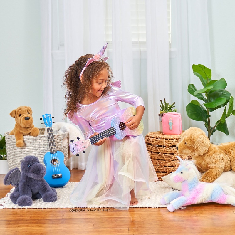Alicorn Dress with Wings and Headband – Size 3/4
