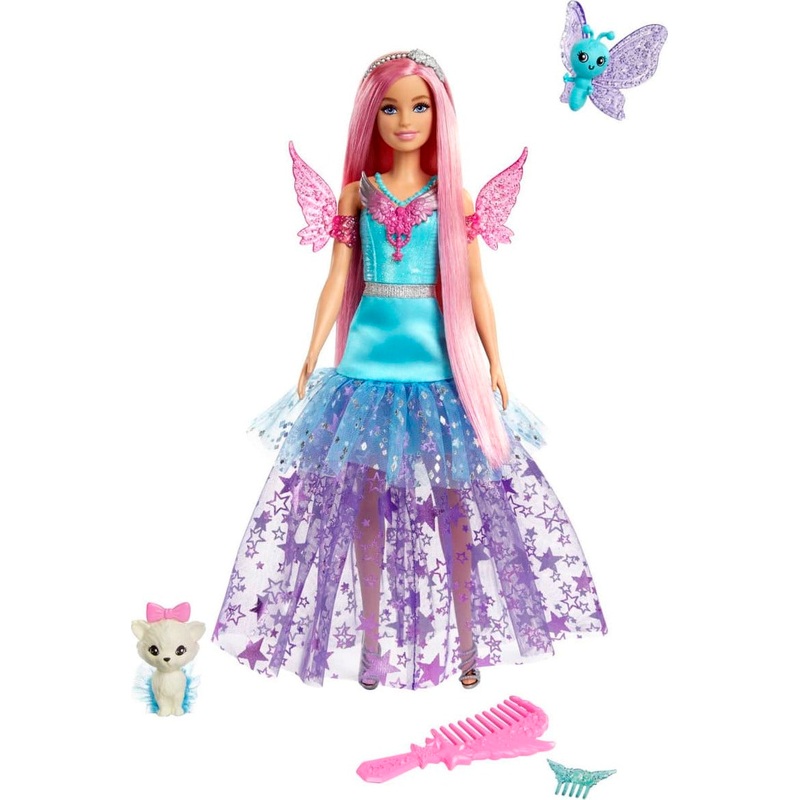 Barbie Doll with 2 Fantasy Pets, Barbie Malibu From Barbie A Touch of Magic