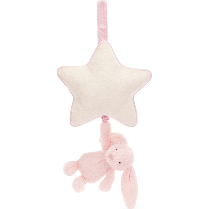 Bashful Bunny Musical Pull (Pink)