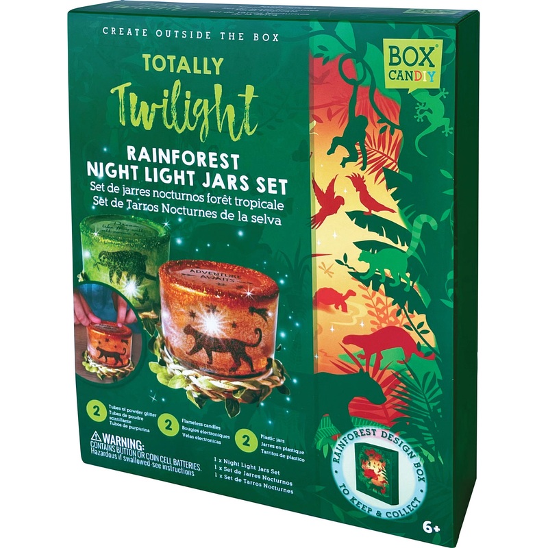 Totally Twilight Rainforest Night Light Jars