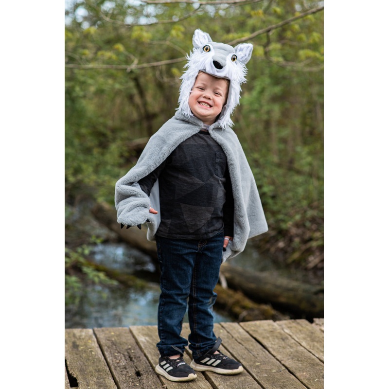 Woodland Storybook Wolf Cape