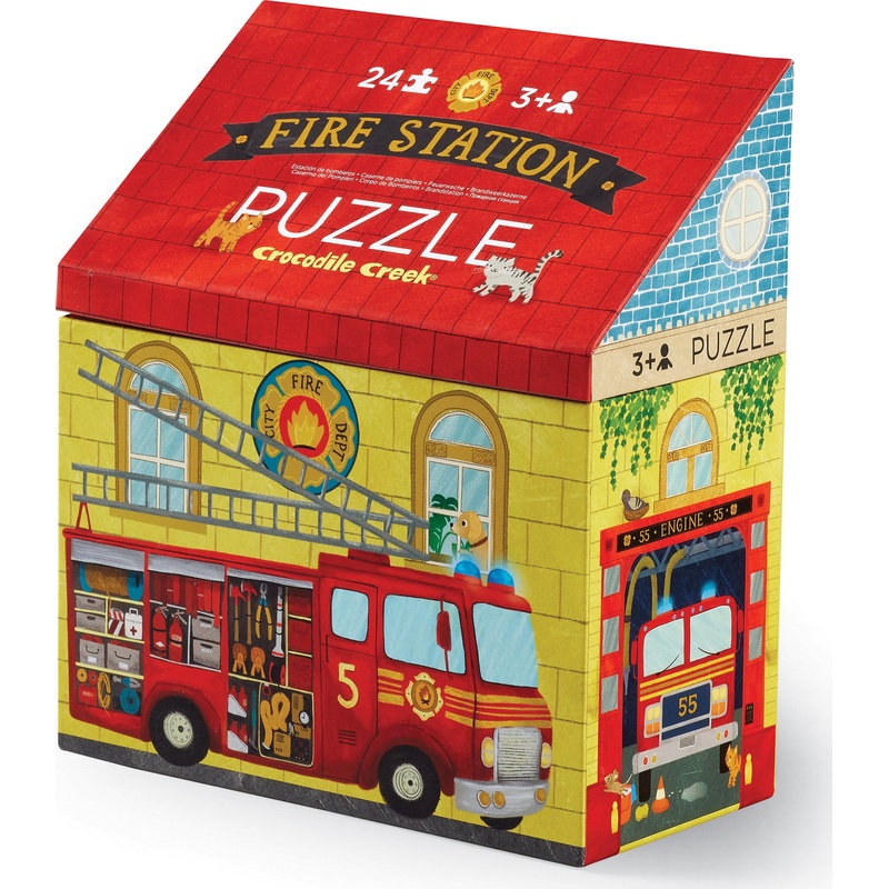 24 Pc Puzzle – Fire House