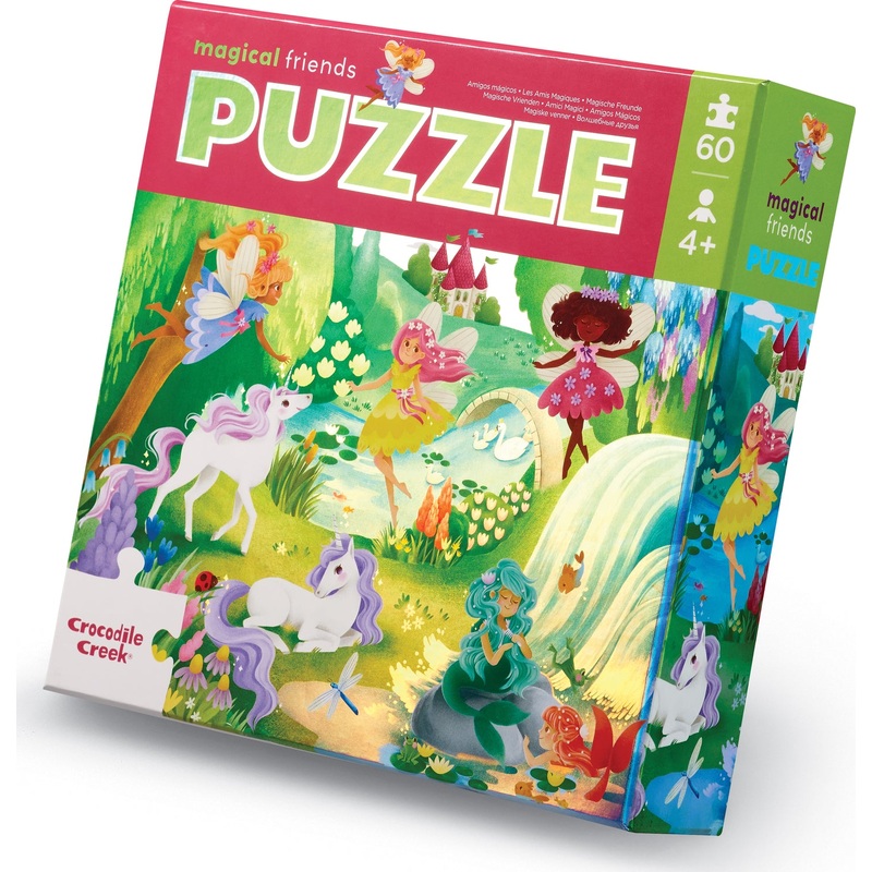 60-pc Holographic Puzzle – Magical Friends