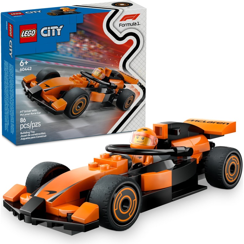 LEGO City Formula 1: F1 Driver with McLaren Race Car
