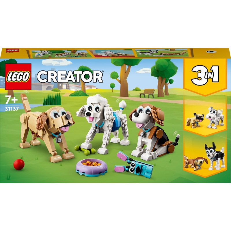LEGO Creator 3-in-1: Adorable Dogs Animal Toys