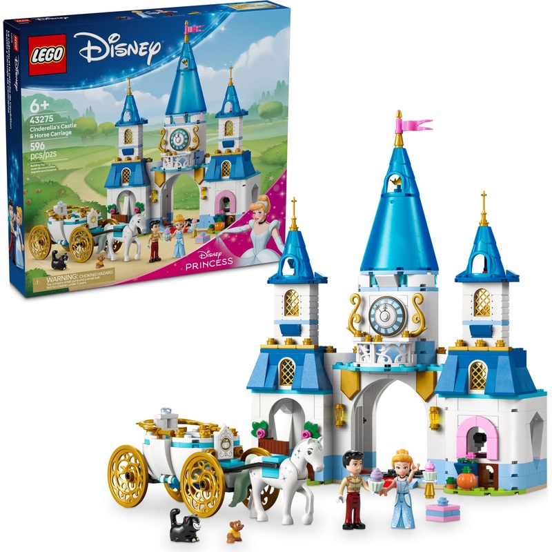 LEGO Disney Princess: Cinderella’s Castle & Horse Carriage