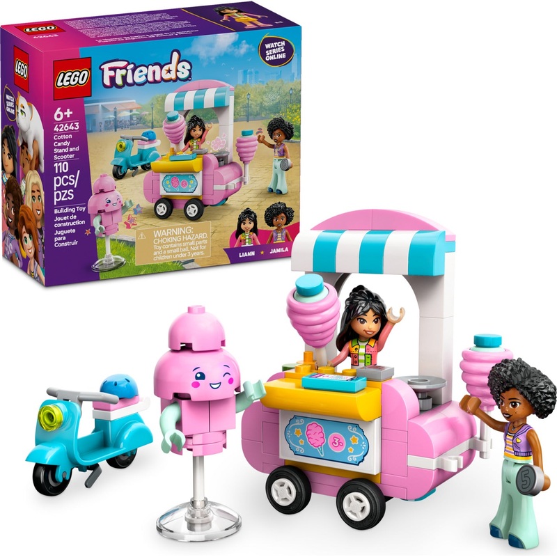 LEGO Friends: Cotton Candy Stand and Scooter