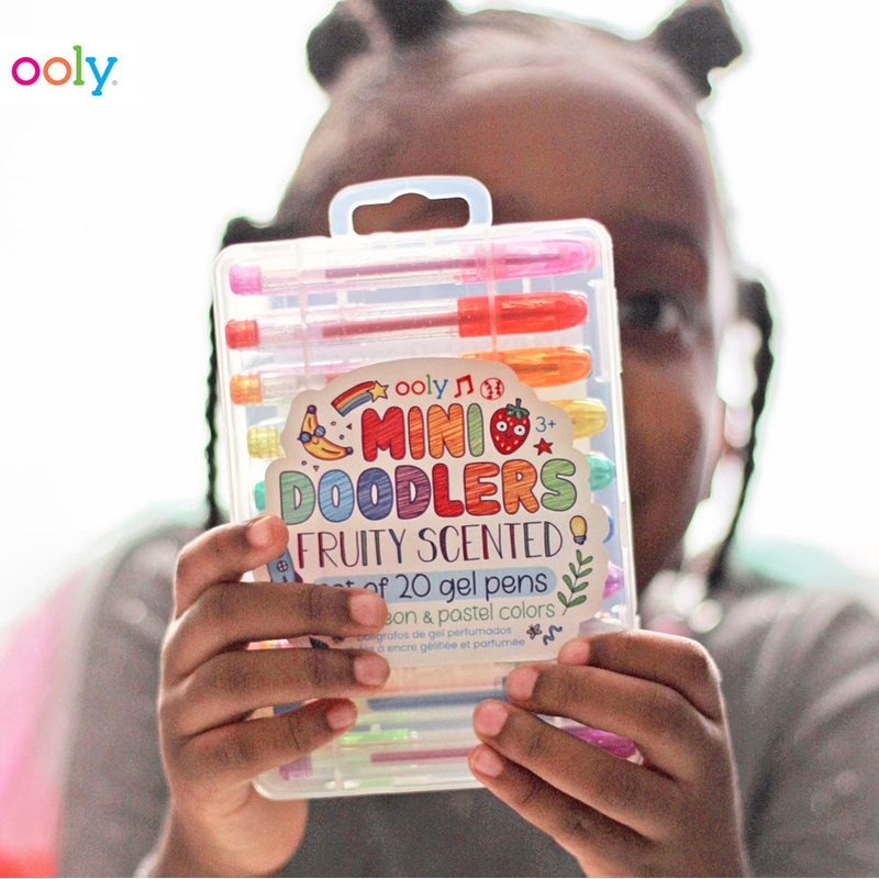Mini Doodlers Fruity Scented Gel Pens – Set of 20
