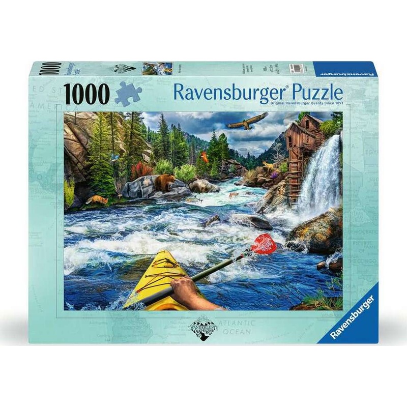 Whitewater Kayaking (1000 Piece Puzzle)