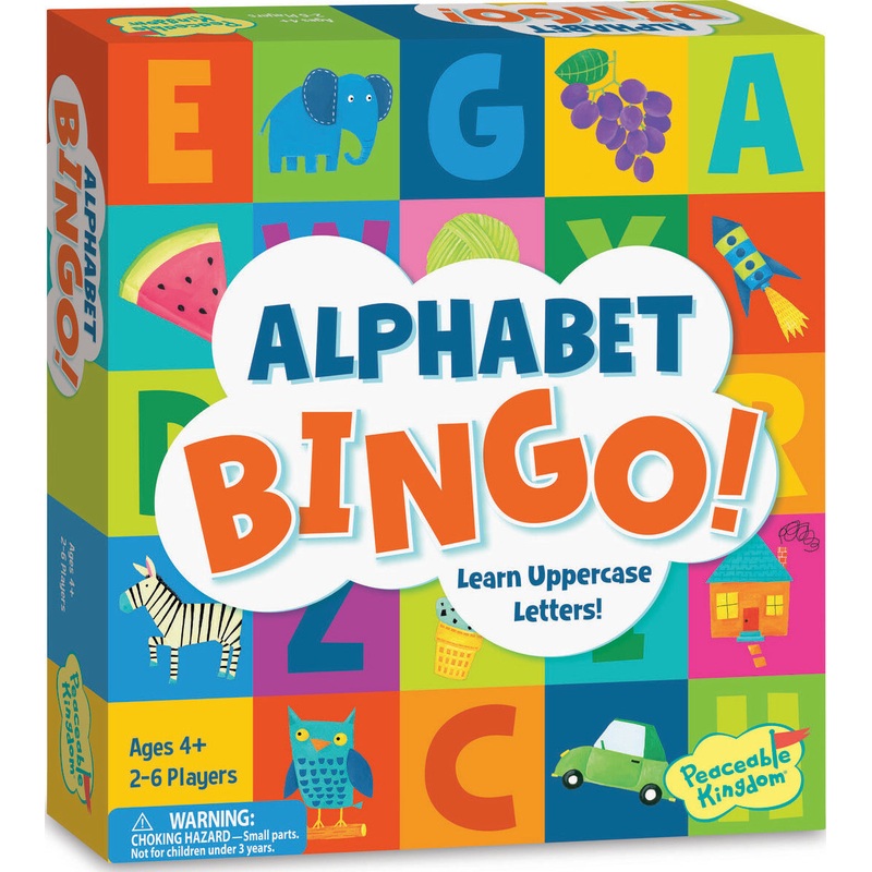 Alphabet Bingo Board Game