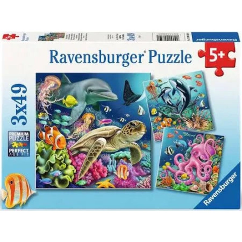 Underwater 3×49 Piece Puzzle