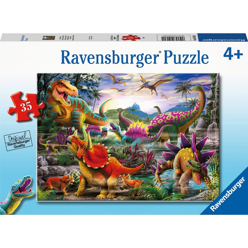 35 Pc T-Rex Terror Puzzle