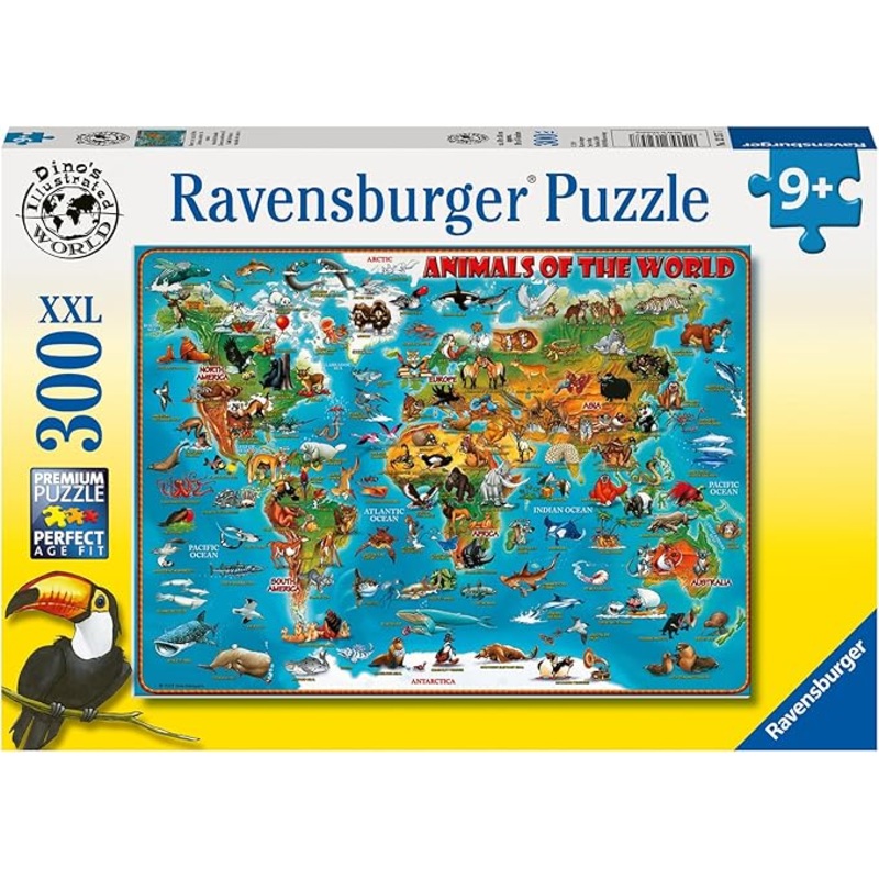 Animals of the World 300 Pc Puzzle