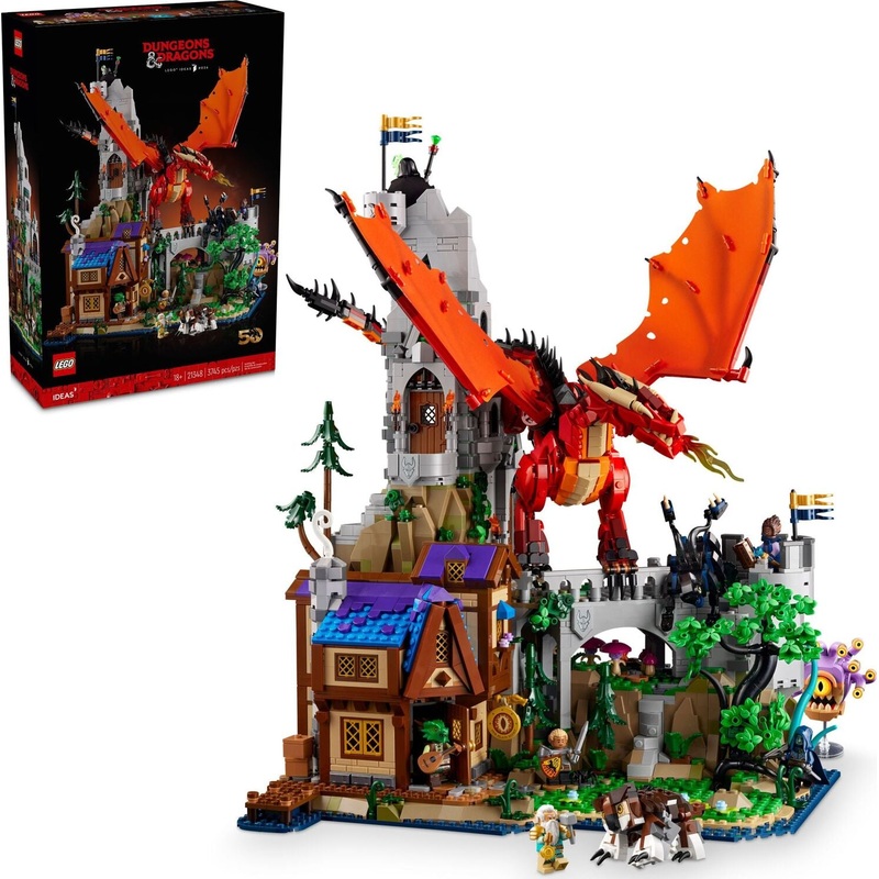 LEGO Ideas: Dungeons & Dragons: Red Dragon’s Tale