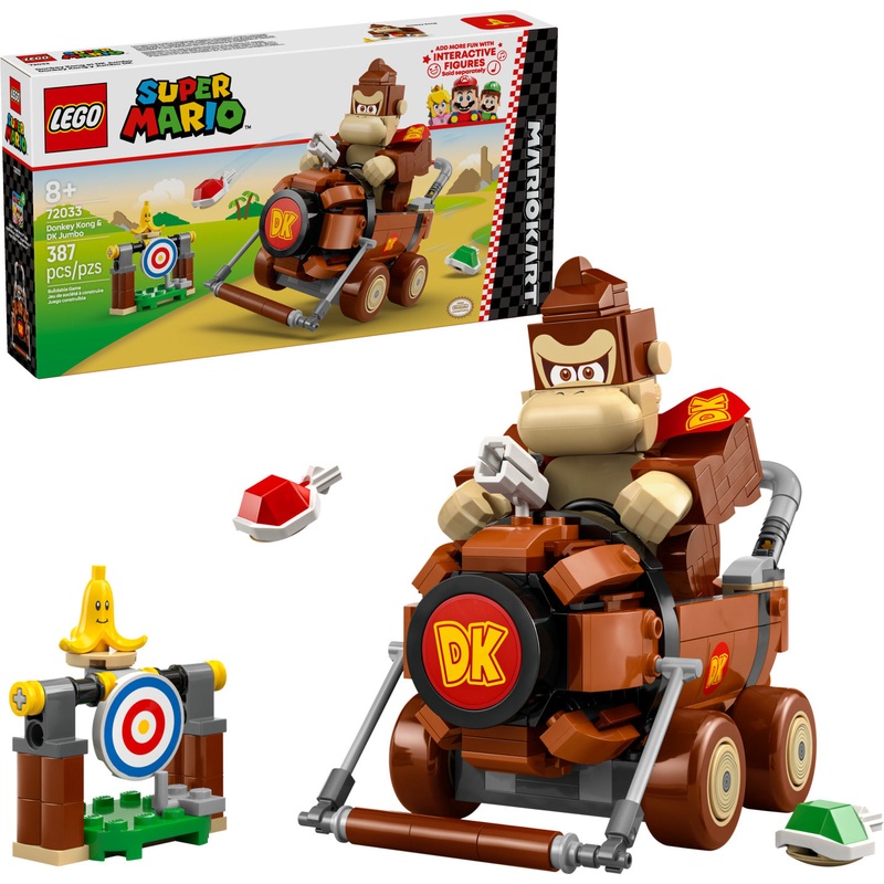 LEGO Super Mario: Mario Kart  Donkey Kong & DK Jumbo