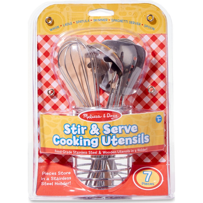 Let’s Play House! Stir & Serve Cooking Utensils