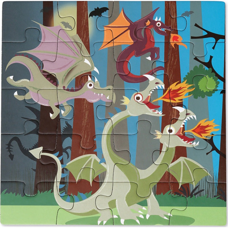 Magnetic Puzzle Book To Go – Dragons