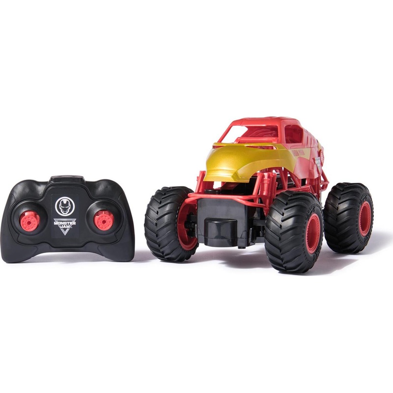 Monster Jam, Marvel Iron Man RC Monster Truck, 1:24 Scale