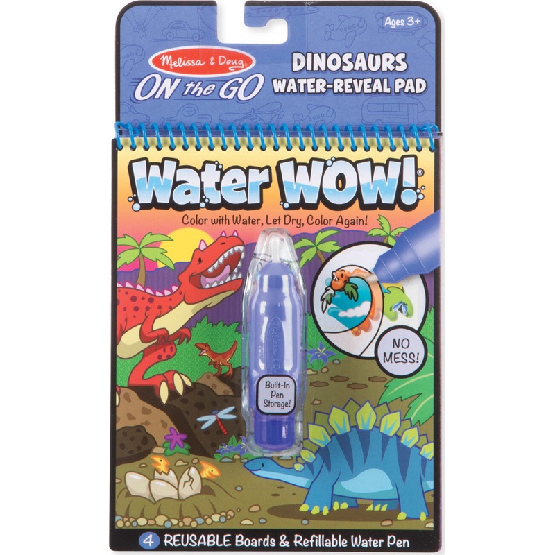 Water Wow! Dinosaurs Water-Reveal Pad – On the Go Travel Activity