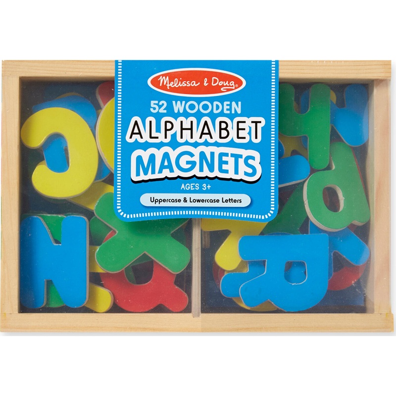 Wooden Letter Alphabet Magnets