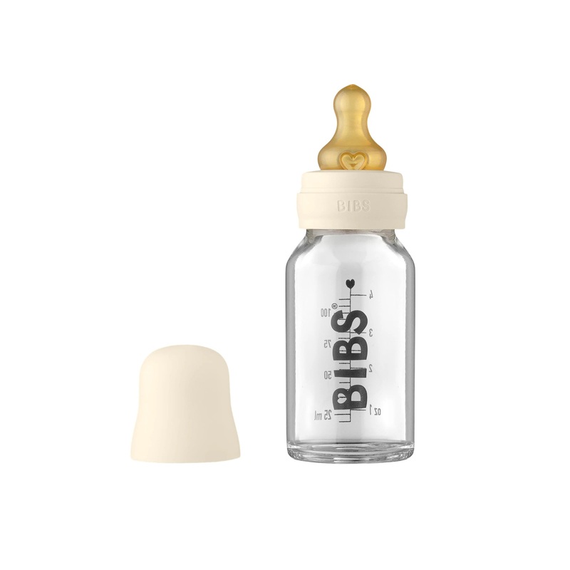 110ml Glass bottle set Ivory