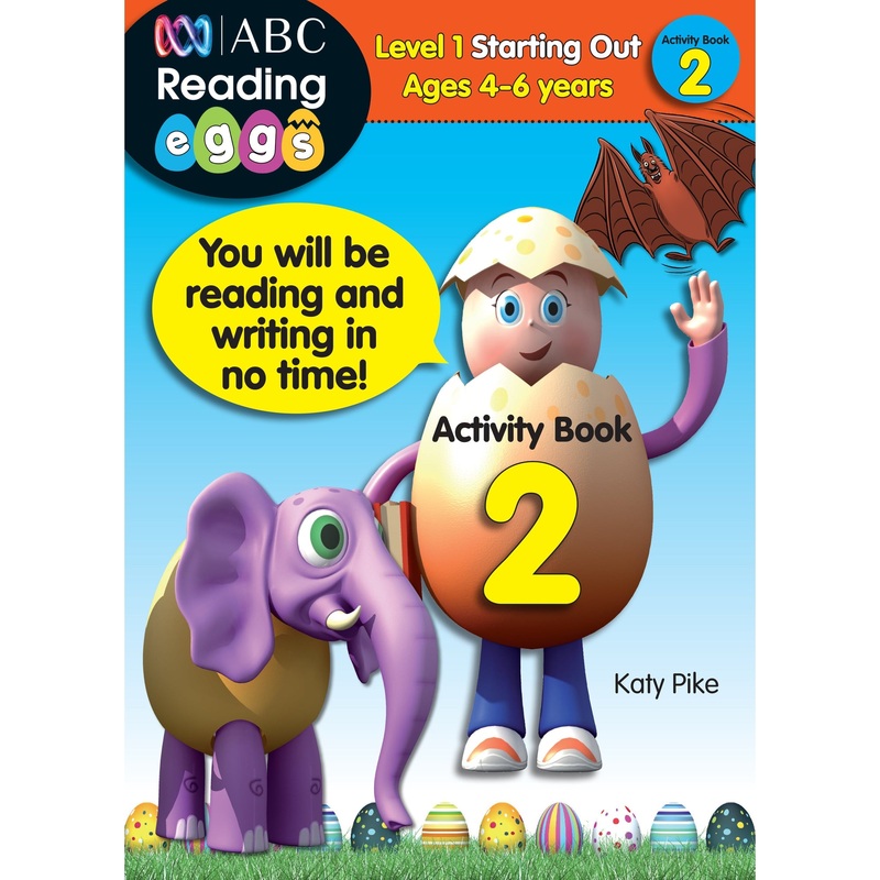 ABC Reading Eggs Level 1 Activity Book 2