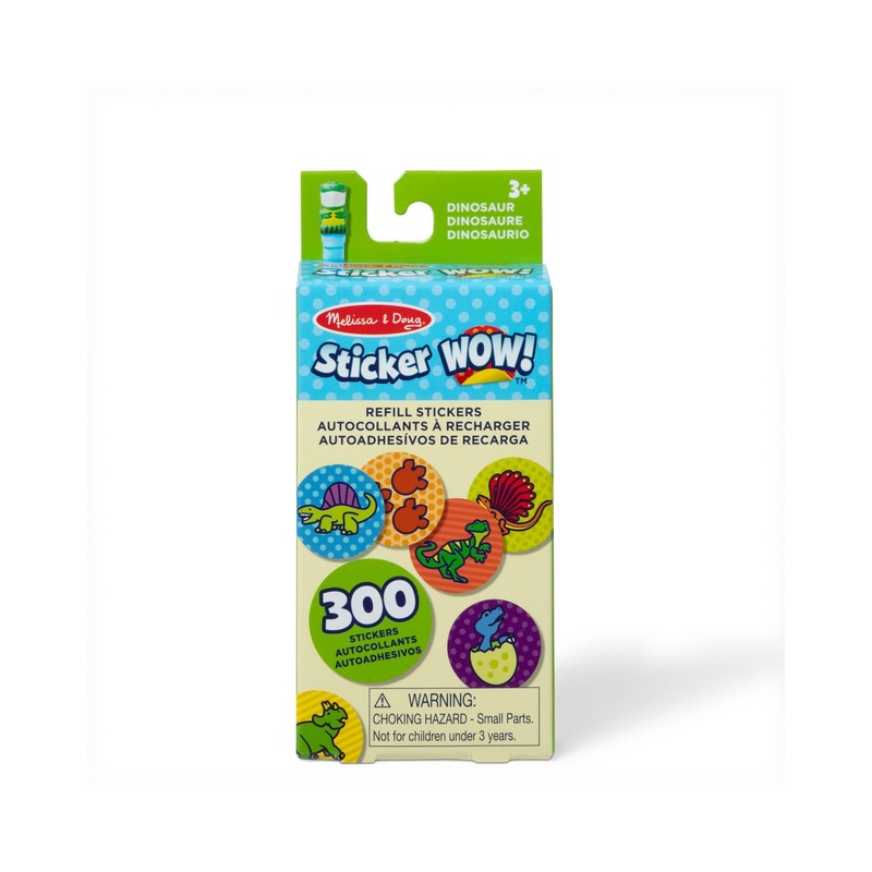 Melissa and Doug Sticker Wow Refill Stickers Dinosaur