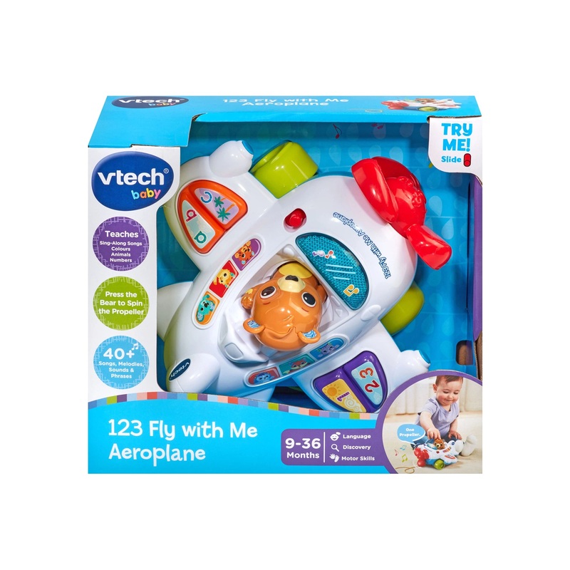 Vtech 123 Fly With Me Aeroplane