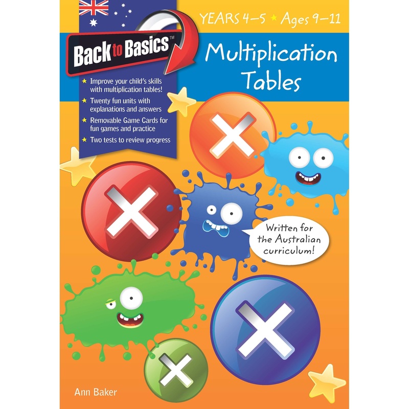ABC Reading Eggs Blakes Back to Basics Multiplication Tables Years 4-5