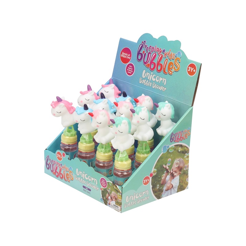 Freeplay Kids Unicorn Soft Bubble Blower