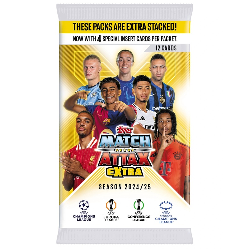 UEFA Match Attax EXTRA Champions League 2024/2025 Edition Trading Card – Assorted