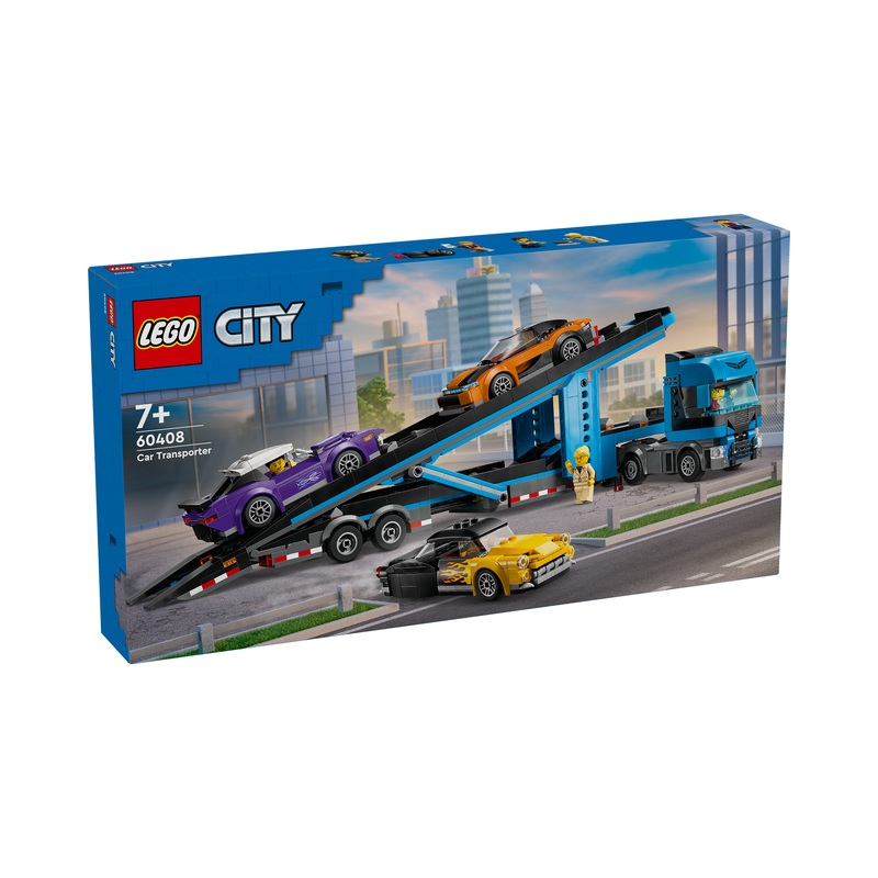 60408 Car Transporter Truck with Sports Cars