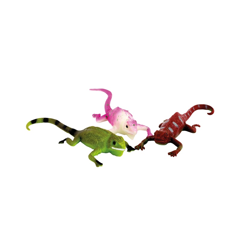 Colour Change Lizards 11cm  Assorted