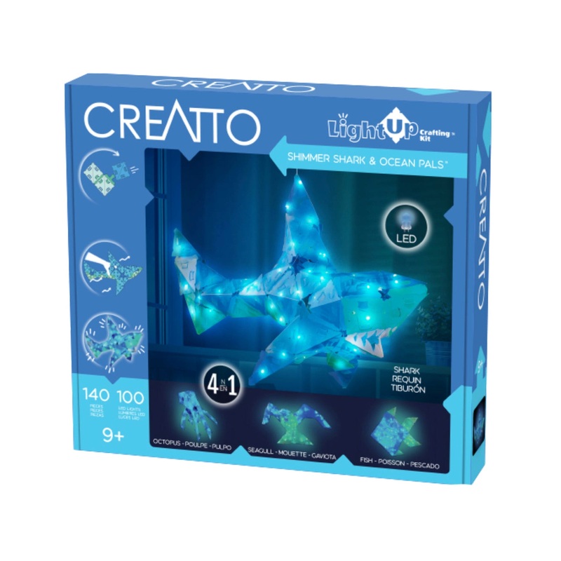 Creatto Shimmer Shark And Ocean Pals