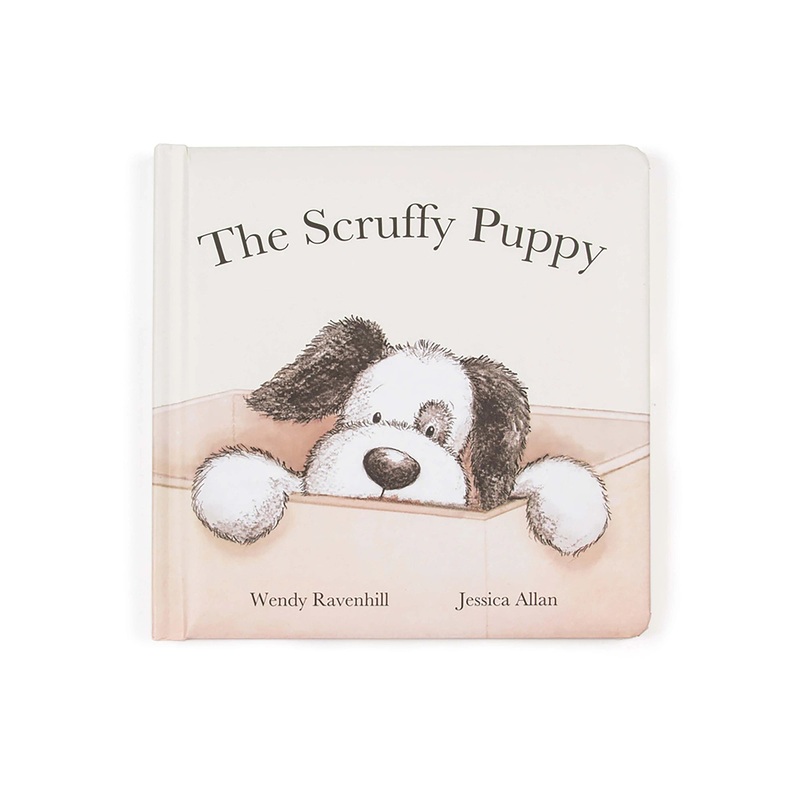 Jellycat Scruffy Puppy Board Book