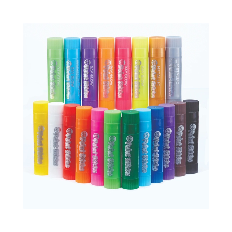 Little Brain Paint Sticks – Bucket – 20pk – Assorted