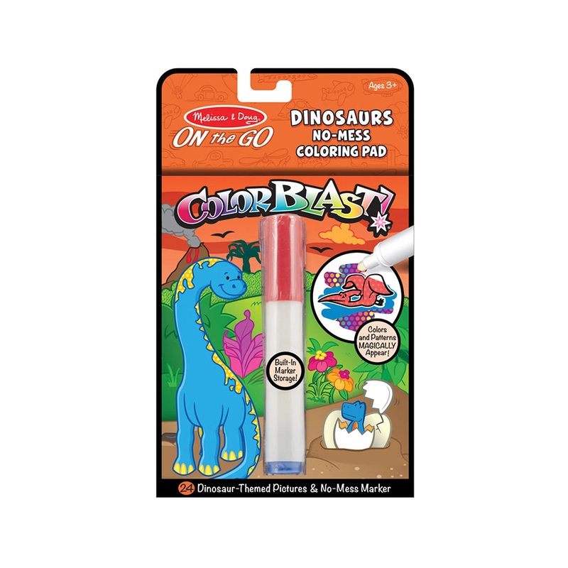 Melissa Doug On The Go Color Blast Dinosaurs