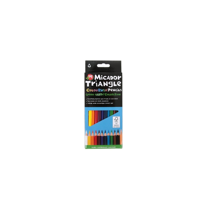 Micador ColouRush Pencils 12Pk