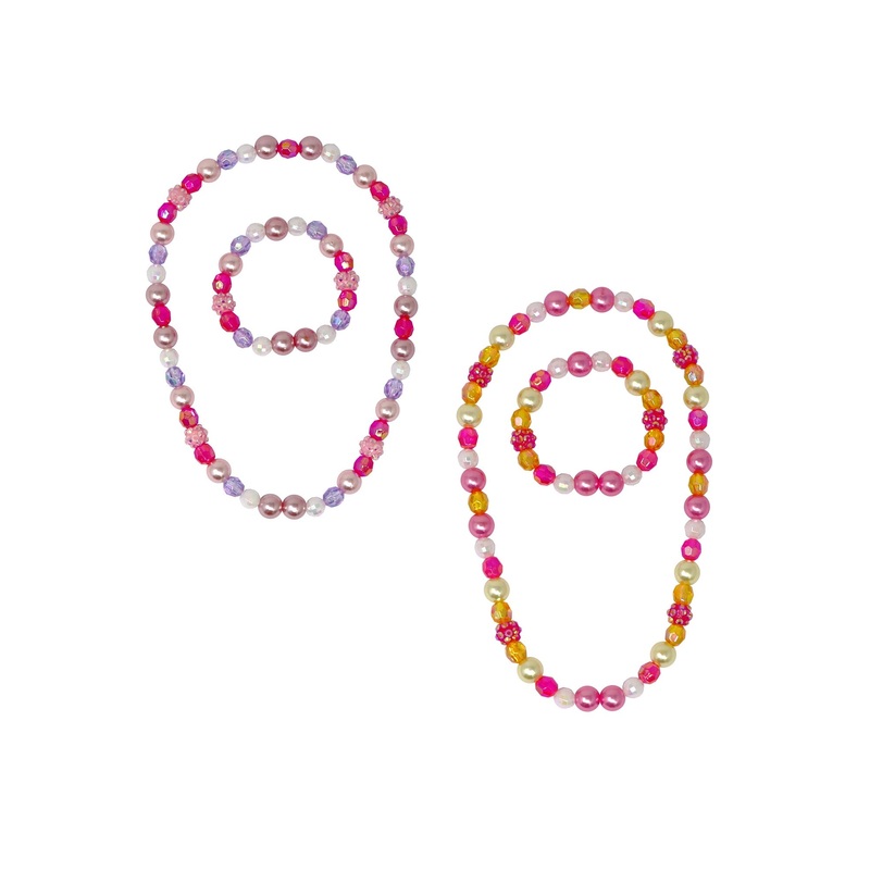 Pink Poppy Butterfly Friends Necklace / Bracelet Set – Assorted