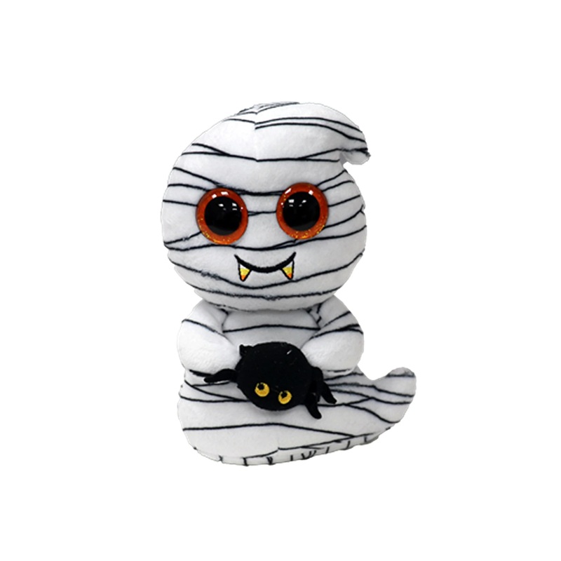 TY Reg Halloween Ghost with Spider