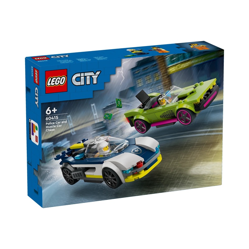 60415 Police Car and Muscle Car Chase