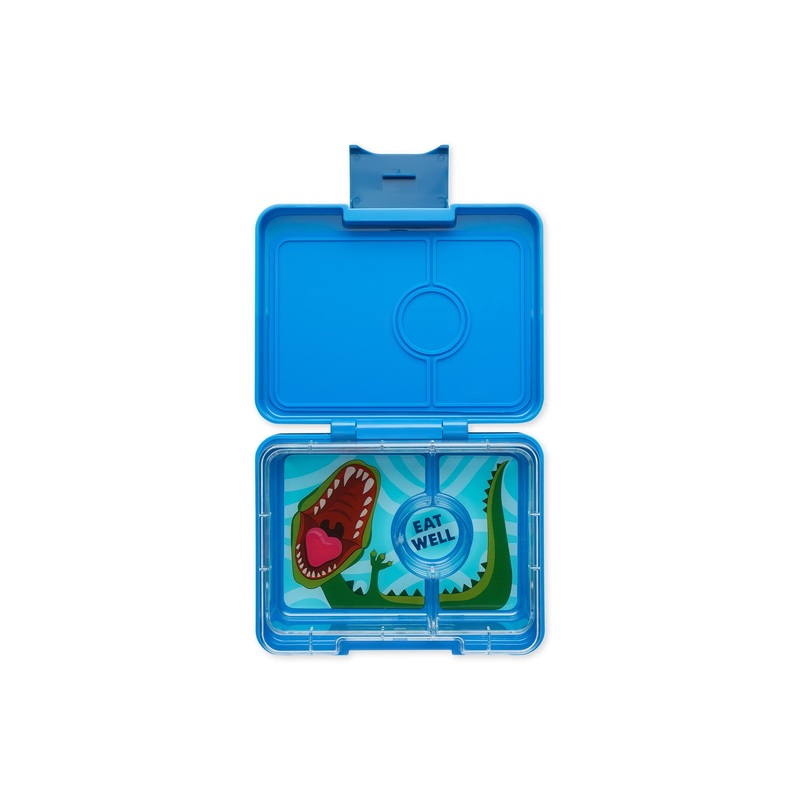 Yumbox Snack Surf Blue Dinosaur