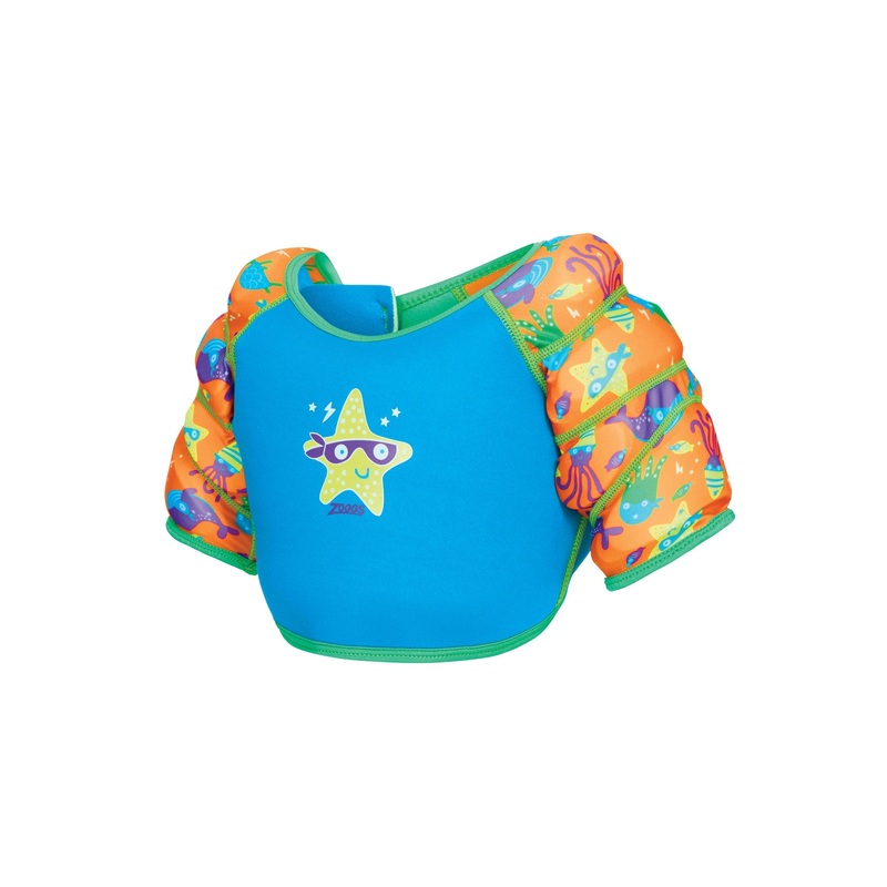 Zoggs Water Wings Vest Blue 1 2