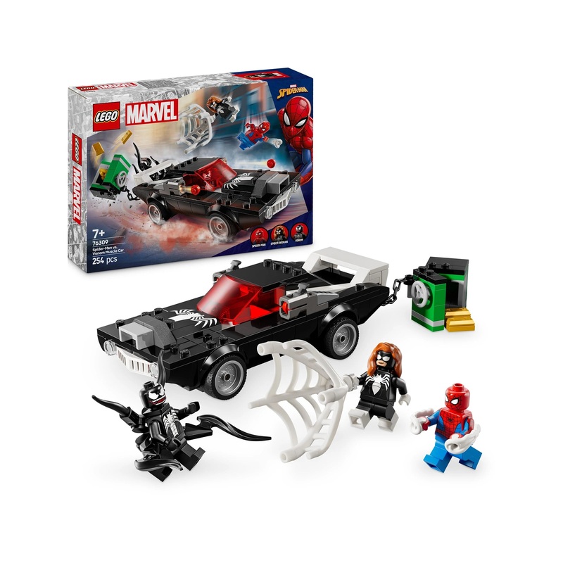 76309 Spider-Man vs Venom Muscle Car
