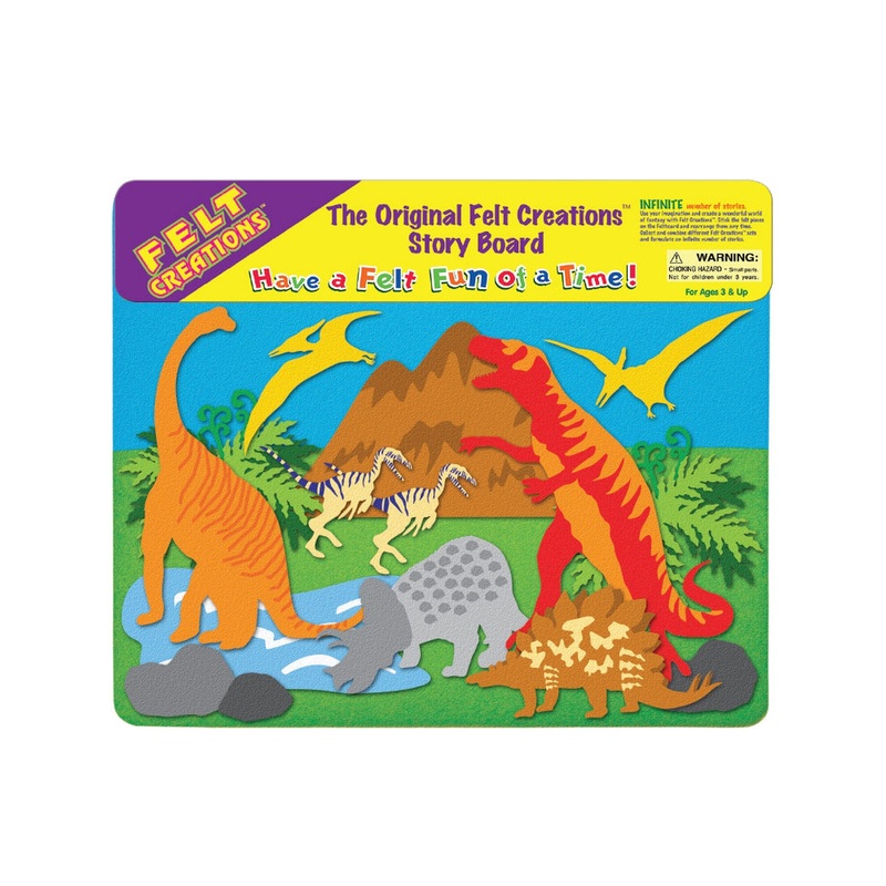 Felt Creations Prehistoric Dinosaurs