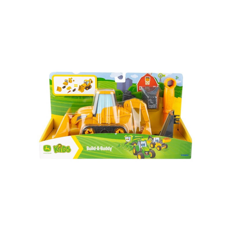 John Deere Build A Buddy Construction Backhoe Loader